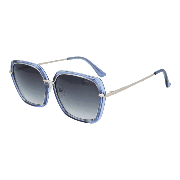 Esprit Geometric Sonnenbrille ET39157 55543 in Blau – 45° Seitenansicht