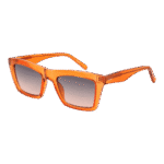 Esprit Rechteck Sonnenbrille ET39195 53555 in Orange – 45° Seitenansicht