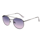 Esprit Rund Sonnenbrille ET39220 53577 in Silber – 45° Seitenansicht