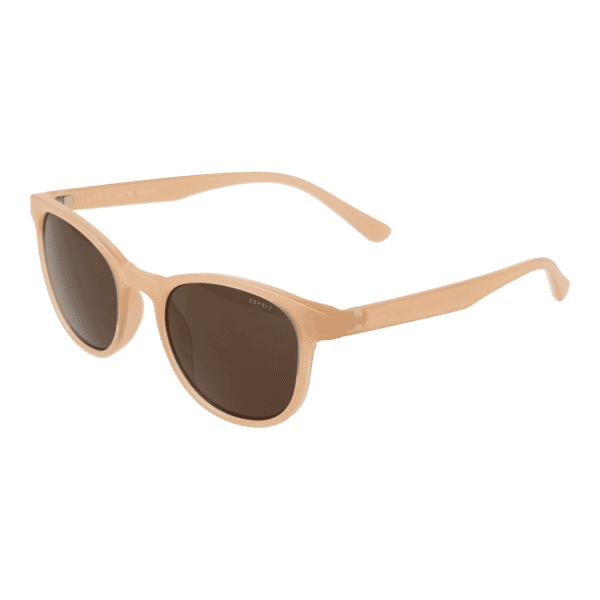 Esprit Sonnenbrille ET39270 51565 – 45° Seitenansicht Esprit Rund Sonnenbrille ET39270 51565 in Beige – 45° Seitenansicht