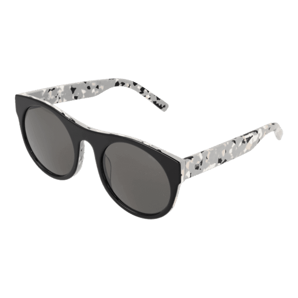 Esprit Rund Sonnenbrille ET39287 53538 in Schwarz – 45° Seitenansicht