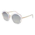 Pucci Schmetterling Sonnenbrille EP0099 5424B in Gold – 45° Seitenansicht