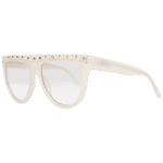 Marciano by Guess Rund Sonnenbrille GM0795 5625F in Weiß – 45° Seitenansicht