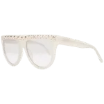 Marciano by Guess Rund Sonnenbrille GM0795 5625F in Weiß – 45° Seitenansicht