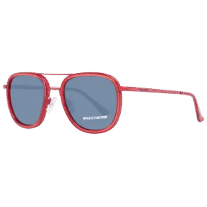 Skechers Pilotenbrille Sonnenbrille SE9042 5066A in Rot – 45° Seitenansicht