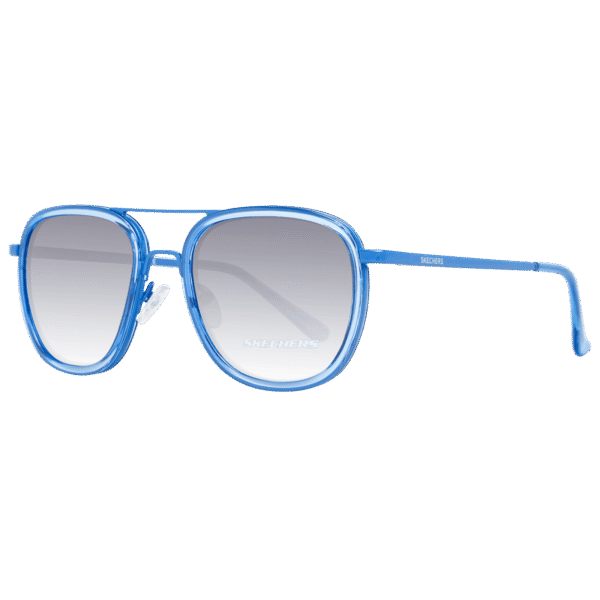 Skechers Pilotenbrille Sonnenbrille SE9042 5090B in Blau – 45° Seitenansicht