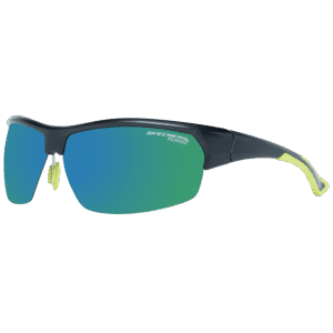 Skechers Rechteck Sonnenbrille SE5144 7001R in Schwarz – 45° Seitenansicht