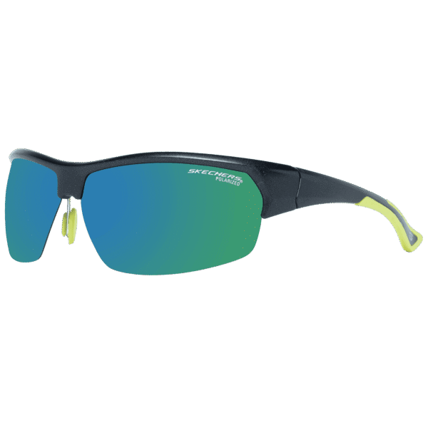 Skechers Rechteck Sonnenbrille SE5144 7001R in Schwarz – 45° Seitenansicht