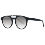 Web Rund Sonnenbrille WE0262 5105B in Schwarz – 45° Seitenansicht