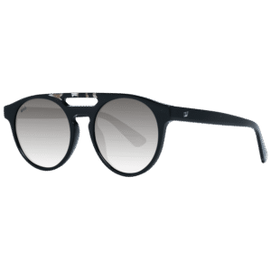 Web Rund Sonnenbrille WE0262 5105B in Schwarz – 45° Seitenansicht