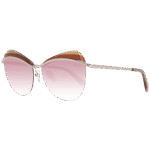 Pucci Katzenaugen Sonnenbrille EP0112 5928T in Gold – 45° Seitenansicht