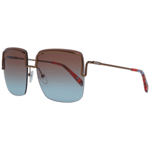Pucci Quadrat Sonnenbrille EP0116 6236F in Bronze – 45° Seitenansicht