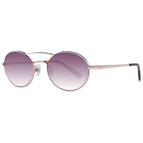 Web Rund Sonnenbrille WE0270 5333Z in Rosé Gold – 45° Seitenansicht