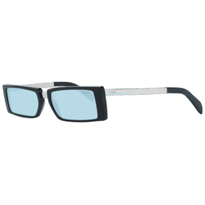 Pucci Rechteck Sonnenbrille EP0126 5301N in Schwarz – 45° Seitenansicht