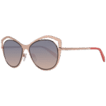 Pucci Schmetterling Sonnenbrille EP0130 5628B in Rosé Gold – 45° Seitenansicht