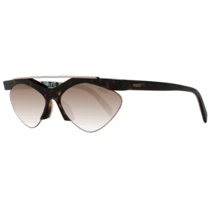Pucci Katzenaugen Sonnenbrille EP0137 5952F in Braun – 45° Seitenansicht