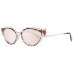 Dsquared2 Katzenaugen Sonnenbrille DQ0336 5455U in Braun – 45° Seitenansicht