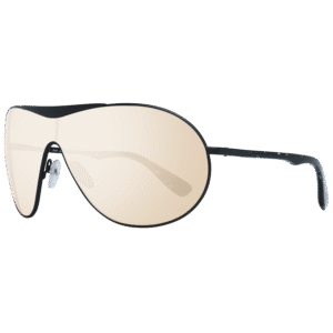 Web Monoscheibe Sonnenbrille WE0282 0002G in Schwarz – 45° Seitenansicht