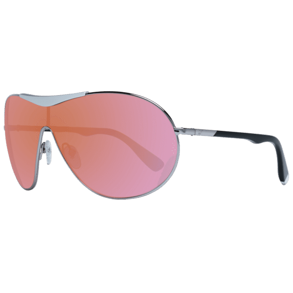 Web Monoscheibe Sonnenbrille WE0282 0014Z in Grau – 45° Seitenansicht