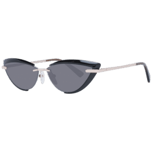 Web Katzenaugen Sonnenbrille WE0283 5601A in Schwarz – 45° Seitenansicht