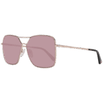 Web Rechteck Sonnenbrille WE0285 5933U in Rosé Gold – 45° Seitenansicht