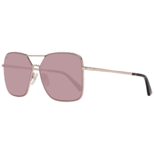 Web Rechteck Sonnenbrille WE0285 5933U in Rosé Gold – 45° Seitenansicht