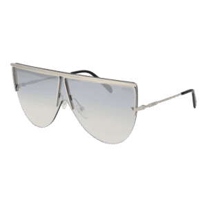 Pucci Monoscheibe Sonnenbrille EP0139 0016C in Silber – 45° Seitenansicht