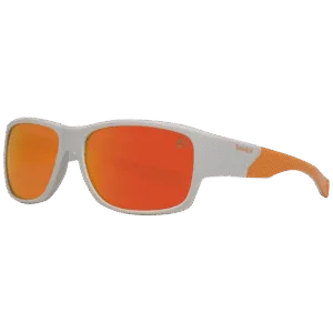 Timberland Sport Sonnenbrille TB9203 5920H in Grau – 45° Seitenansicht