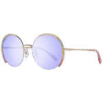 Swarovski Rund Sonnenbrille SK0280-H 5632W in Gold – 45° Seitenansicht