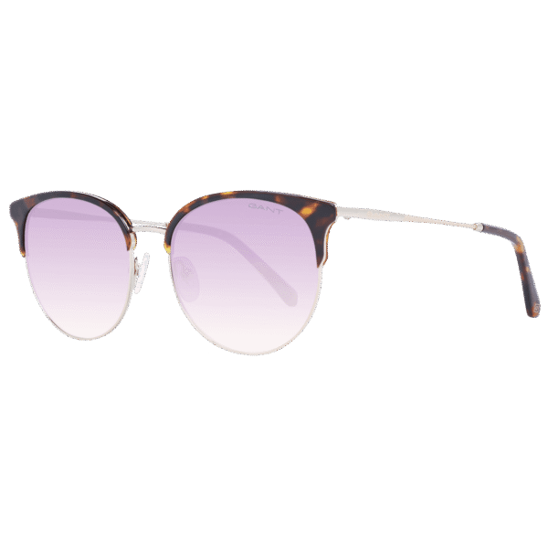Gant Katzenaugen Sonnenbrille GA8075 5552F in Braun – 45° Seitenansicht