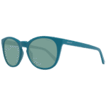 Gant Katzenaugen Sonnenbrille GA8080 5492P in Blau – 45° Seitenansicht