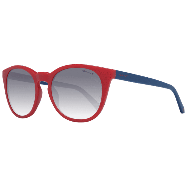 Gant Katzenaugen Sonnenbrille GA8080 5467B in Rot – 45° Seitenansicht