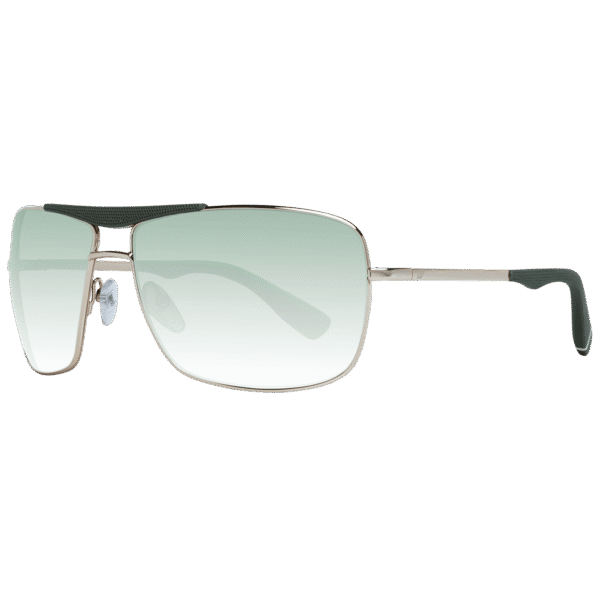 Web Sonnenbrille WE0295 6232P – 45° Seitenansicht Web Rechteck Sonnenbrille WE0295 6232P in Gold – 45° Seitenansicht