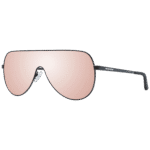 Skechers Monoscheibe Sonnenbrille SE6108 0002U in Schwarz – 45° Seitenansicht