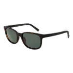 Timberland Rechteck Sonnenbrille TB9243 5652R in Braun – 45° Seitenansicht