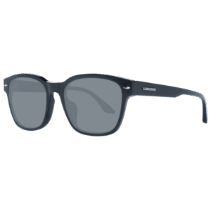 Longines Trapez Sonnenbrille LG0015-H 5601A in Schwarz – 45° Seitenansicht