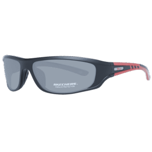 Skechers Rechteck Sonnenbrille SE9068 6102A in Schwarz – 45° Seitenansicht