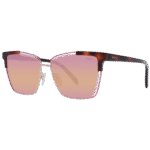 Pucci Katzenaugen Sonnenbrille EP0171 5756T in Braun – 45° Seitenansicht