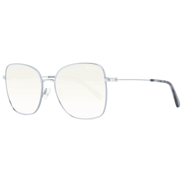 Gant Schmetterling Sonnenbrille GA8086 5610B in Silber – 45° Seitenansicht