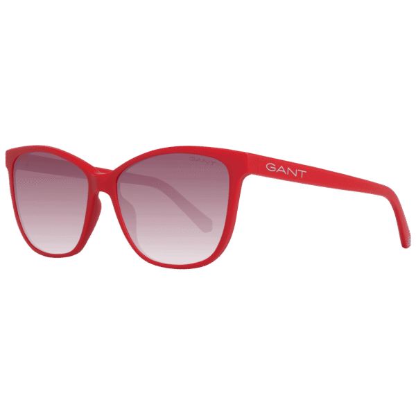 Gant Sonnenbrille GA8084 5767F – 45° Seitenansicht Gant Schmetterling Sonnenbrille GA8084 5767F in Rot – 45° Seitenansicht