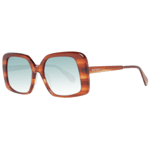 Max & Co Quadrat Sonnenbrille MO0031 5545P in Braun – 45° Seitenansicht