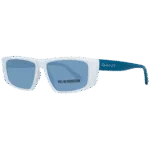 Gant Rechteck Sonnenbrille GA7209 5625V in Weiß – 45° Seitenansicht