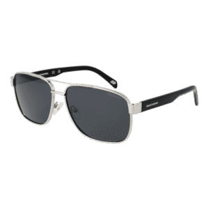 Skechers Pilotenbrille Sonnenbrille SE6160 6310D in Silber – 45° Seitenansicht