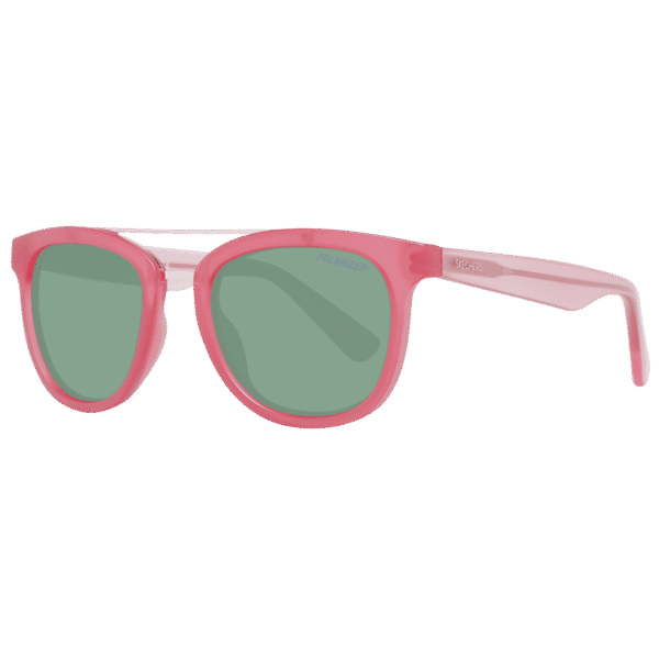 Skechers Sonnenbrille SE9079 4872D – 45° Seitenansicht Skechers Rund Sonnenbrille SE9079 4872D in Pink – 45° Seitenansicht