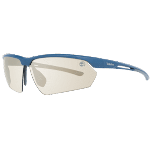 Timberland Rechteck Sonnenbrille TB9264 7291D in Blau – 45° Seitenansicht