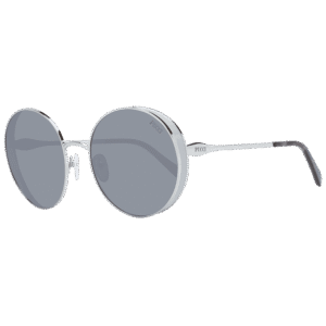 Pucci Rund Sonnenbrille EP0187 5616A in Grau – 45° Seitenansicht
