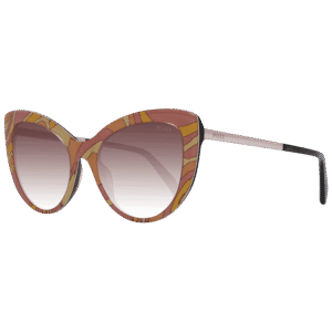 Pucci Katzenaugen Sonnenbrille EP0191 5674F in Mehrfarbig – 45° Seitenansicht