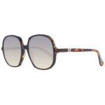 Max Mara Rechteck Sonnenbrille MM0036 5805K in Braun – 45° Seitenansicht