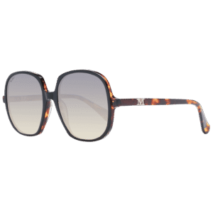 Max Mara Rechteck Sonnenbrille MM0036 5805K in Braun – 45° Seitenansicht