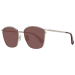 Max Mara Rechteck Sonnenbrille MM0043 5552E in Gold – 45° Seitenansicht